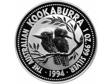 1 OZ Silber Australien Kookaburra 1994