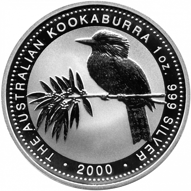 1 OZ Silber Australien Kookaburra 2000