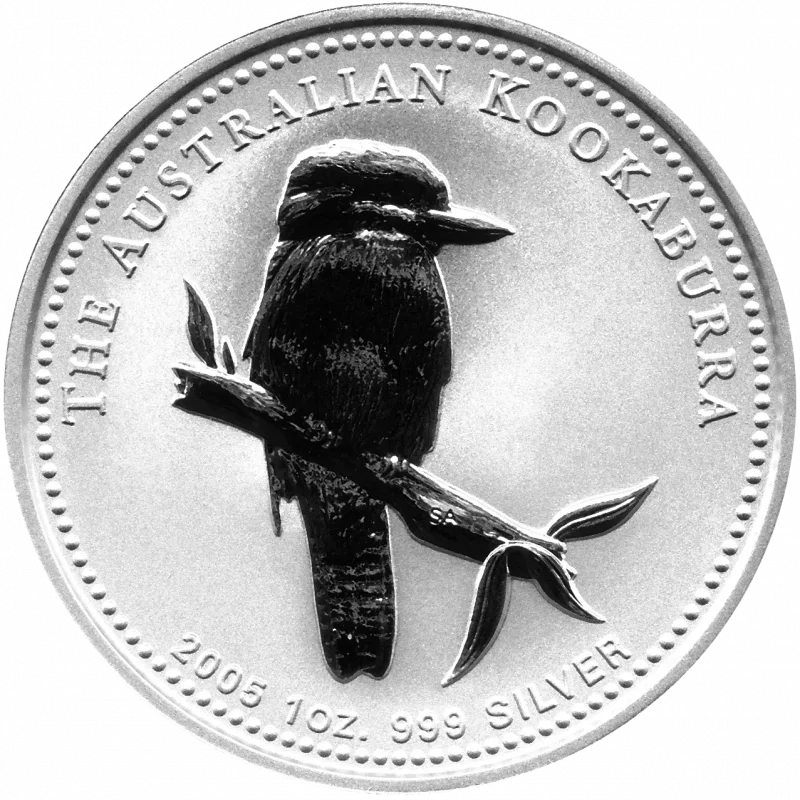 1 OZ Silber Australien Kookaburra 2005