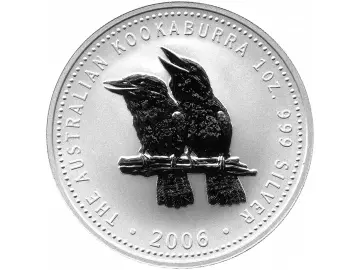 1 OZ Silber Australien Kookaburra 2006