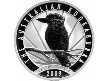 1 OZ Silber Australien Kookaburra 2009