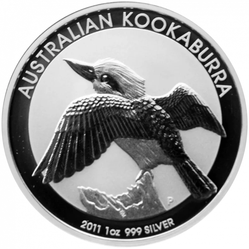 1 OZ Silber Australien Kookaburra 2011