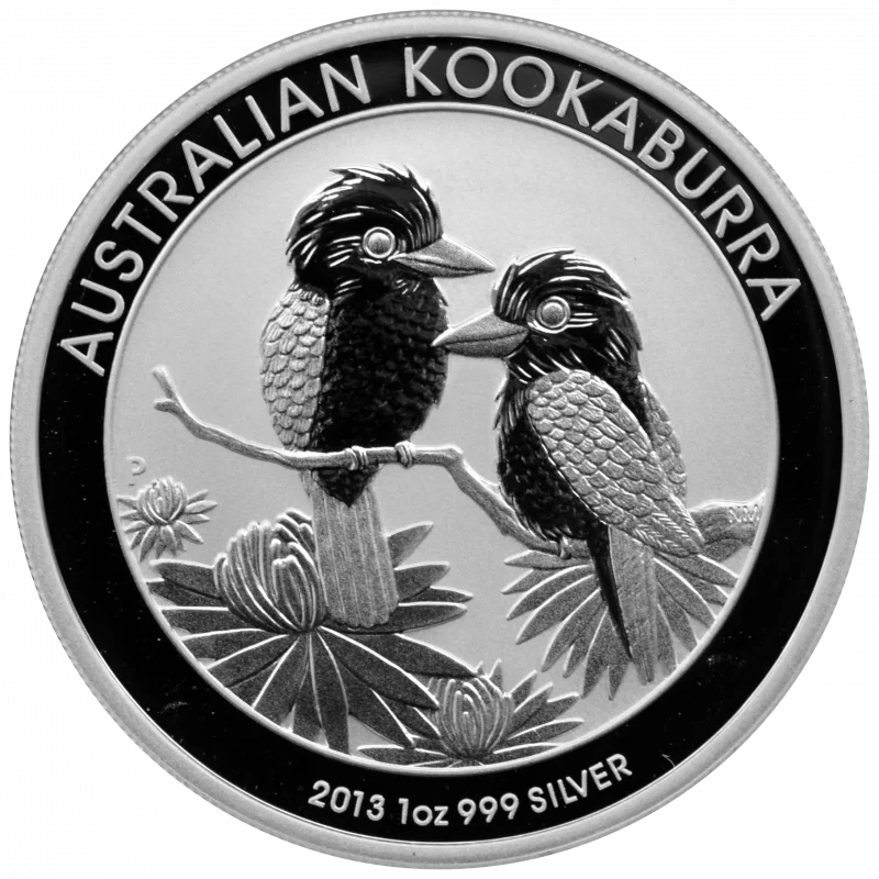 1 OZ Silber Australien Kookaburra 2013