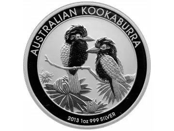 1 OZ Silber Australien Kookaburra 2013