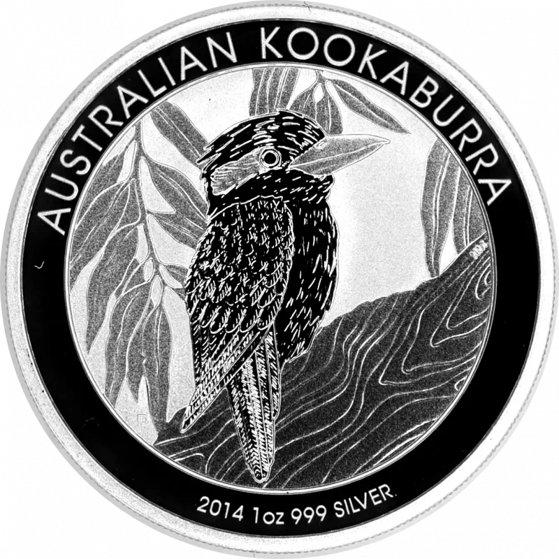 1 OZ Silber Australien Kookaburra 2014