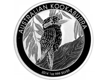 1 OZ Silber Australien Kookaburra 2014