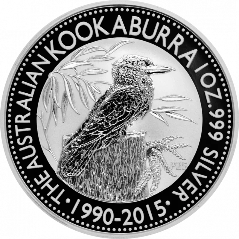 1 OZ Silber Australien Kookaburra 2015