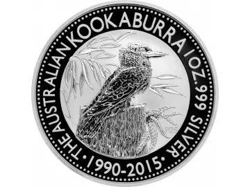 1 OZ Silber Australien Kookaburra 2015