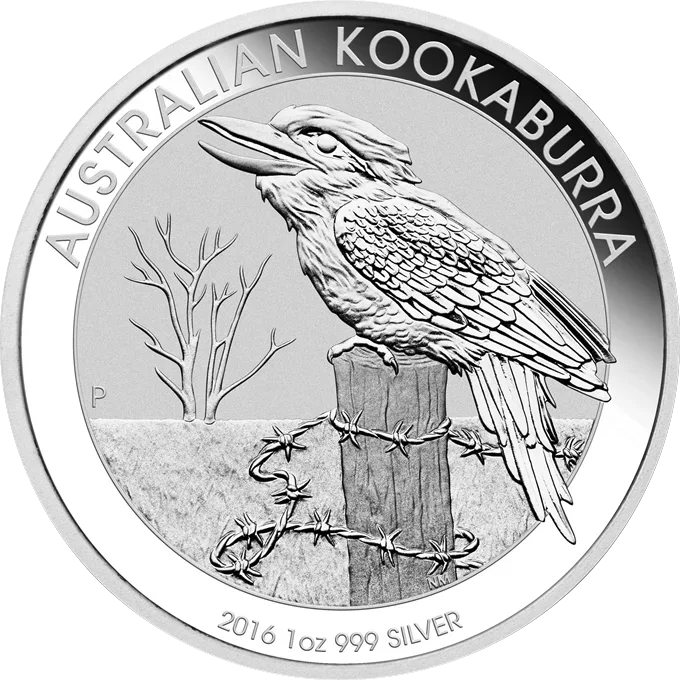 1 OZ Silber Australien Kookaburra 2016