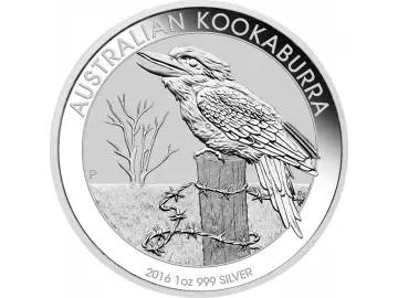 1 OZ Silber Australien Kookaburra 2016