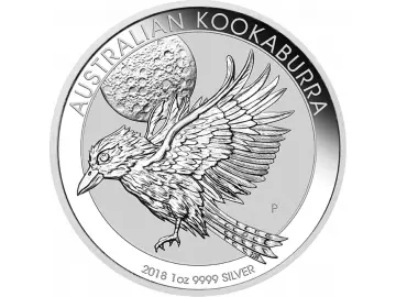 1 OZ Silber Australien Kookaburra 2018