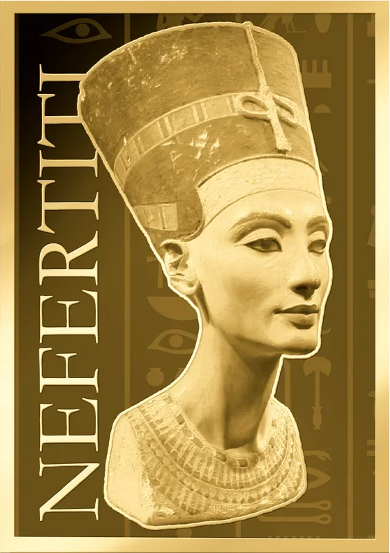 Goldcard Motiv Nefetiti 1/1000 Oz 999