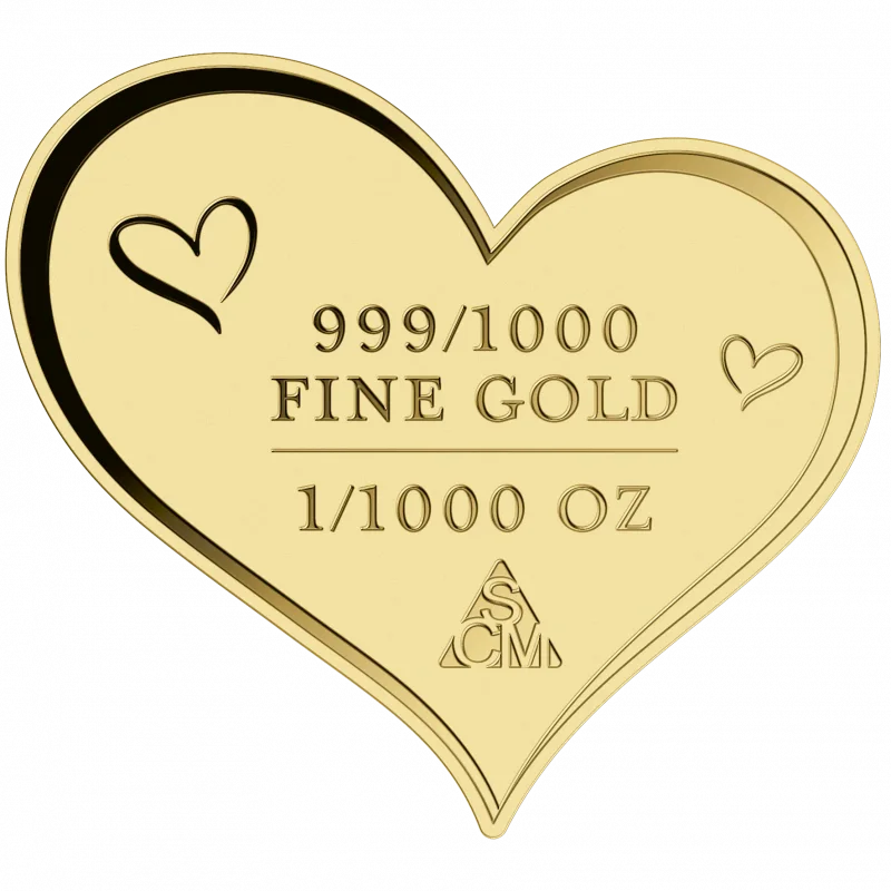 Endless Love 1/1000 Oz 999 Goldmedaille in Box