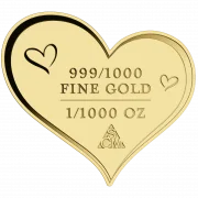Endless Love 1/1000 Oz 999 Goldmedaille in Box