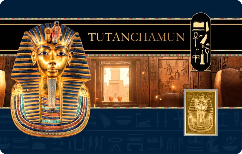 Goldcard Motiv Tutanchamun 1/1000 Oz 999