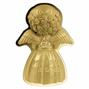Schutzengel 1/1000 Oz 999 Goldmedaille in Box
